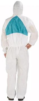 3M Vernedress 4520 Type 5/6 Hvit/ Grønn (4520VXXL)