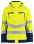 PROJOB Skalljakke 6441 HiVis Gul/Sort