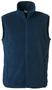 CLIQUE Fleecevest Basic Marineblå