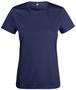 CLIQUE T-skjorte Basic Active Dame Blå