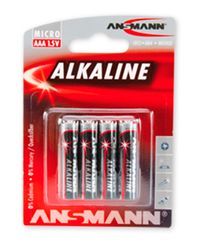 ANSMANN Alkaline 4-pack AAA - Paristo