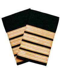 Uniform Sikkerhet - 4 gullstriper - Norja - Merkit