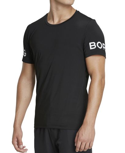 Björn Borg Borg Tee - T-paita - Black Beauty (9999-1140-90651)