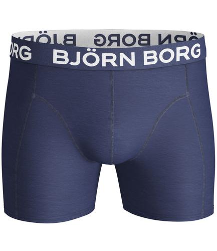 Björn Borg Solids Sammy Shorts 2pk - bokserit - Blue Depths (9999-1005-70101)