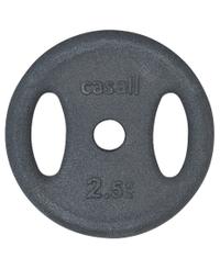 Casall Weight plate grip 1x2,5kg - Vekter - Musta (61152-901)