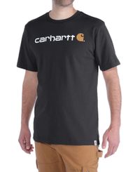 Carhartt Core Logo - T-paita - Musta (103361001)