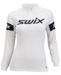 Swix RaceX Warm Bodyw Halfzip Ws - Paita - Valkoinen (40497-00025)