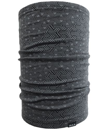 Bula Printed Wool Tube - Huivit - Harmaa (712751-GREY)