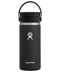 Hydro Flask 473ml Wide Mouth w/ Flex Sip Lid - Musta
