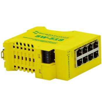 BRAINBOXES Industrial 8 Port Gigabit Ethernet Switch (SW-518)