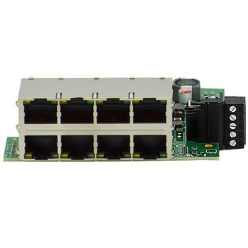 BRAINBOXES Embedded Industrial 8 Port Gigabit Ethernet Switch (SW-118)