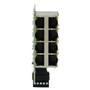 BRAINBOXES Embedded Industrial 8 Port Gigabit Ethernet Switch (SW-118)