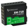 BRAINBOXES Hardened Industrial 8 Port Gigabit Ethernet Switch