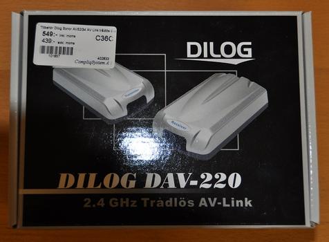 DILOG Tillbehör Dilog Sonor AVS2G4 AV Link trådlös överf (AVS2G4)