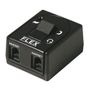 FLEX Switch omkopplingsbox mellan headset och telefonlur modularkontakt RJ11 4-pin/6-pin mute-funktion
