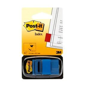 3M Post-it Index Märkflik 25, 4*43, 2mm 50st blå (7100089834*2)