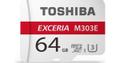 TOSHIBA microSDXC 64GB Exceria Endurance M303E 98/65MB/s UHS-1 V30 U3 C10 A1 3.000h