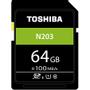 TOSHIBA SDXC 64GB High Speed N203 100/xxMB/s UHS-1 U1 C10