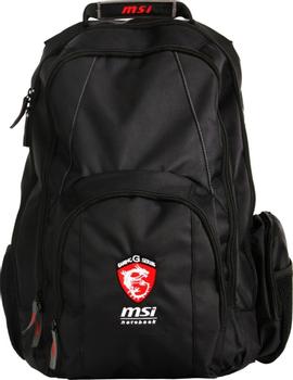 MSI Ryggsäck/ backpack Gaming bag 17tum svart rymmer bärbar som är max 300*40*385mm (G34N1XX003SI900F0400)