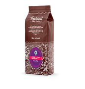 Freehand coffee Freehand Dreamy mørk kakao 15,5 % rainforrest 10 ps x 1000 g.