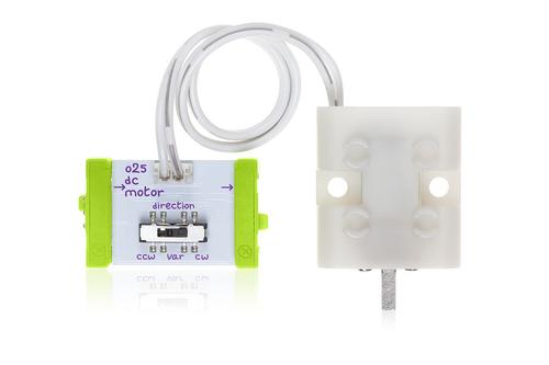 LittleBits DC Motor o25 (Tethered)_ med kabel (650-0142-001A1)