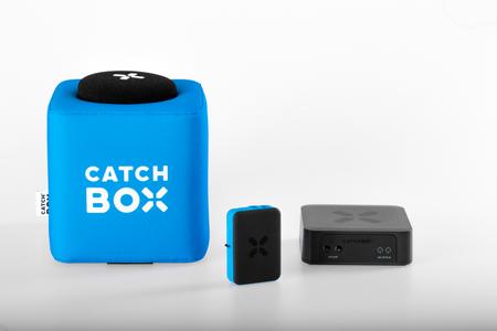 Catchbox Catchbox Plus: Heitettävä mikrofoni + langaton esiintyjän mikrofoni (PLUS_PMIC_STDC_WCH)