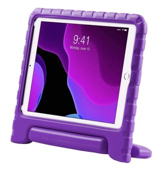 i-Blason Kido Apple iPad 10,2" 2019 lila supersuojaava suoja ja teline (Kido-iPad2019-purple)
