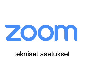 Ilona Zoom-palvelun teknisten asetuksien säätäminen ja optimointi (ZoomAsetukset)