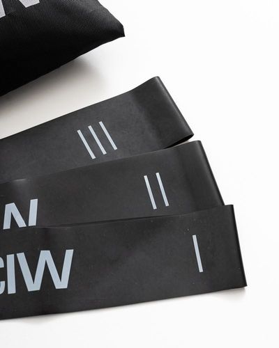 ICIW Mini Bands 3-pack Black - One Size (10368-001-OneSize)