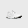 Asfvlt Onset, White Grey Dame Retro Sneakers (ON022-38)