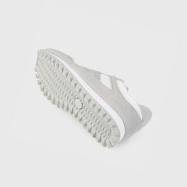 Asfvlt Chase, White Grey Dame Sneakers