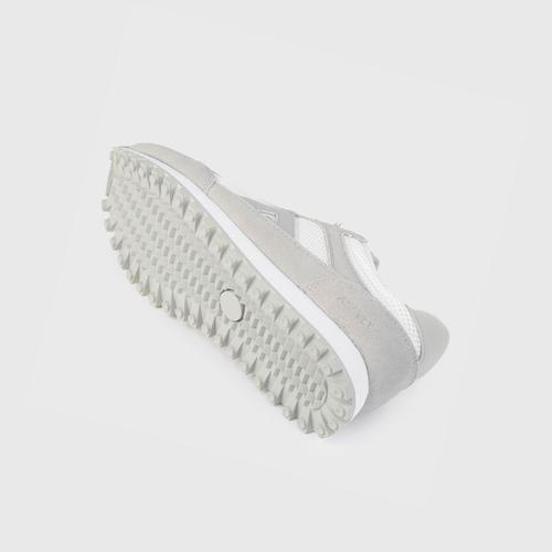 Asfvlt Chase, White Grey Dame Sneakers (CHA007-37)