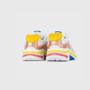 Asfvlt Onset, White Pink Yellow Blue Dame Retro Sneakers (9851-var)