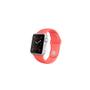 APPLE 38mm Apple Watch Sport Silver med rosa sportband (MMF32KS/A)