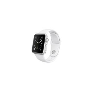 APPLE 42mm Apple Watch Sport Silver med vitt sportband (MJ3N2KS/A)