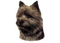  Cairnterrier hode - klistremerker