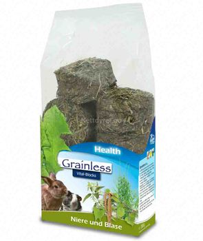 Tilskudd Nyre/ urinveis.+GrainlessHealth Vital-Blocks 300g -JR-Farm (5-20401)