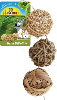 Lek/Gnag Nature-Balls-trio 25cm -JR-Farm (5-21016)