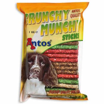 Antos Tyggepinner Crunchy Munchy - 1kg (7-10105)