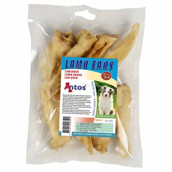 Antos Hundesnacks Lammeører - 100g (7-20520)