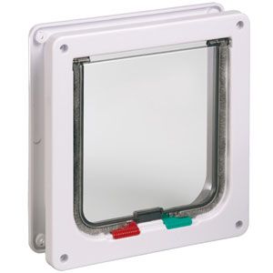  Katteluke 4-veis med Tunnel - Hvit