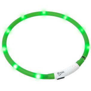 LED Lyshalsbånd,  Grønn - 20-70cm (14-64908)
