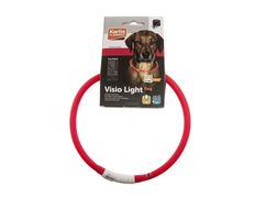  LED - lyshalsbånd Rød 20-70cm -Hund