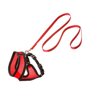  Kattesele - Rød/Svart