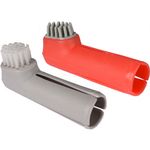 Tannbørste 2stk Fingertannbørster -Dentes (14-5312083)