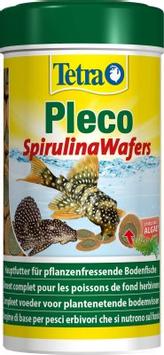  Tetra Pleco Spirulina Wafers Fiskefôr - 250ml