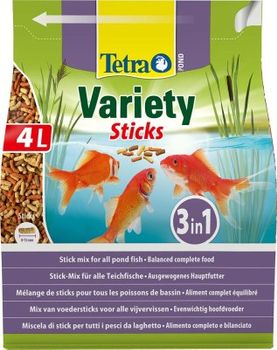 Tetra Pond Variety Sticks Fiskefôr - 4L (18-151.9640)
