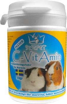 C-vitaminpulver til Marsvin - 50g (18-510.4200)