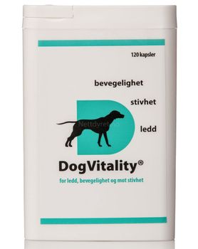DogVitality Kosttilskudd Ledd, Bevegelighet og Stivhet 120 kapsler (22-0217)