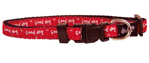 Halsbånd til Hund - Rød (40-E2302#)